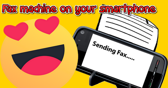 Fax machine on your smartphone Fax machine on your smartphone